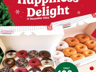 Promo Krispy Kreme Happiness Delight 2 Dozen Rp. 100.000 berlaku satu hari