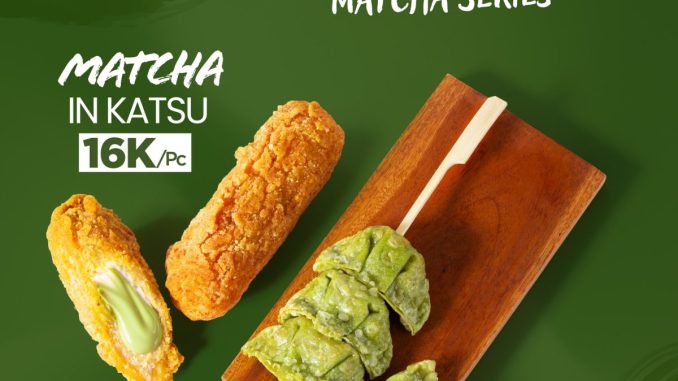 Promo Lawson Fried Food Matcha Series mulai 29 Oktober 2025 dengan Matcha In Katsu dan Matcha Gyoza mulai Rp. 13.000.