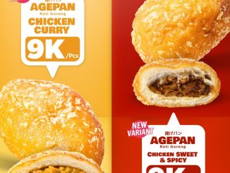 Promo Lawson NEW! Agepan Chicken Curry & Sweet Spicy Rp. 9.000 tersedia dua varian rasa mulai 26 November 2025