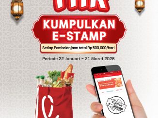 Promo LOTTE MART THR Kumpulkan E-Stamp belanja Rp. 500.000 periode 22 Januari – 21 Maret 2026