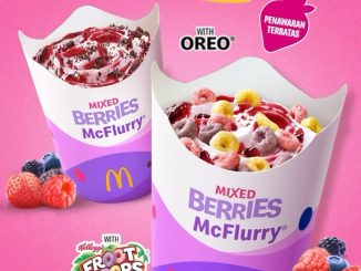 Promo McDonalds NEW! Mixed Berries McFlurry 1