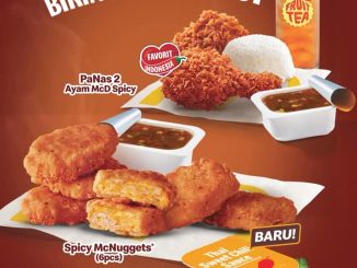 Promo McDonalds Spicy McNuggets dengan Thai Sweet Chili Sauce dan Ayam McD Spicy kembali hadir mulai November 2025