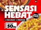 Promo Pizza Hut Sensasi Hebat mulai Rp.50 ribu-an dengan pilihan pizza, pasta, atau rice plus minuman