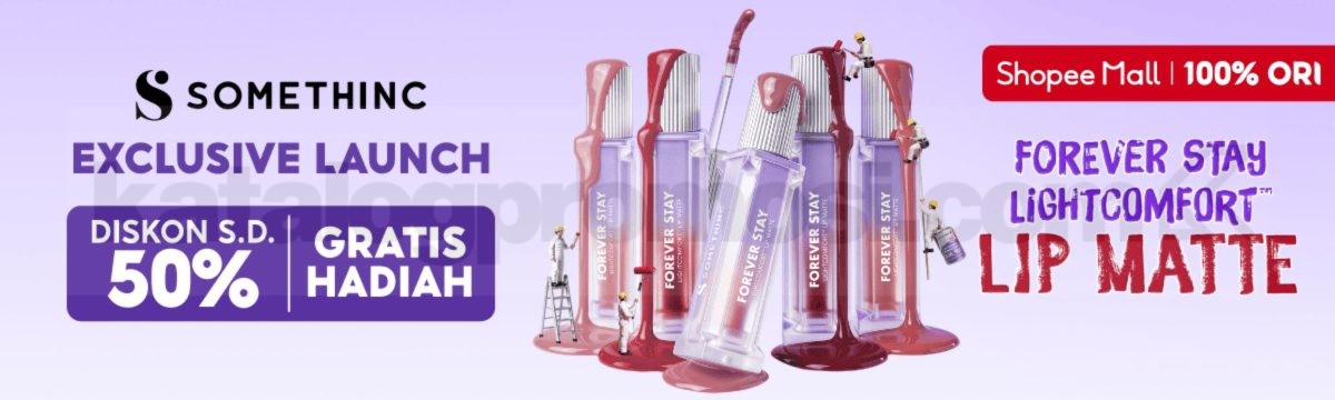 Promo Somethinc NEW! Forever Stay LightComfort Diskon 50% Promo Somethinc NEW Forever Stay LightComfort Diskon 50% di Shopee Mall