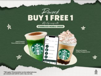 Promo STARBUCKS Beli 1 Gratis 1 Minuman ukuran Grande via Mobile Order