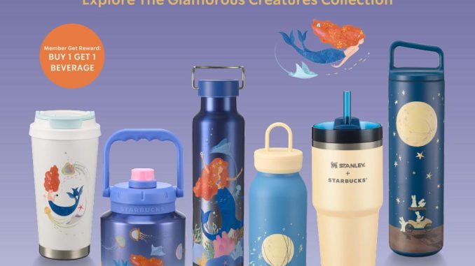 Promo Starbucks Glamorous Creatures Collection Buy 1 Get 1 Free Beverage 1