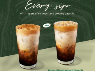 Promo Starbucks NEW Maple Cocoa & Honey Glazed Walnut Oatmilk Iced Shaken Espresso dengan hadiah trip Tokyo dan iPhone 16