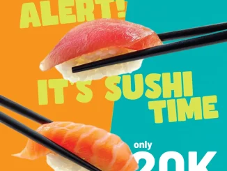 Promo Superhiro PIK2 Sushi Time Mimi Set Rp20.000 berlaku setiap Selasa