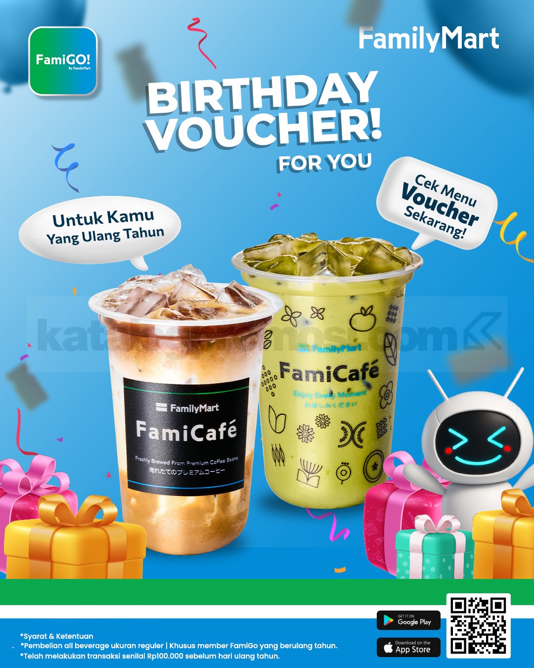 Promo FamilyMart Birthday Treat Gratis Birthday Voucher Promo FamilyMart Birthday Treat Gratis Birthday Voucher