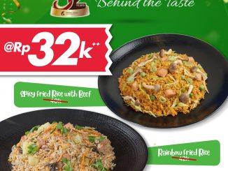 Promo Imperial Tables Vegetarian Anniversary ke-32 Menu Favorit cuma Rp32.000++