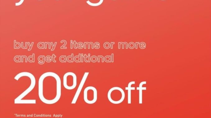 PROMO ADIDAS BUY MORE SAVE MORE Disc 20% Off*