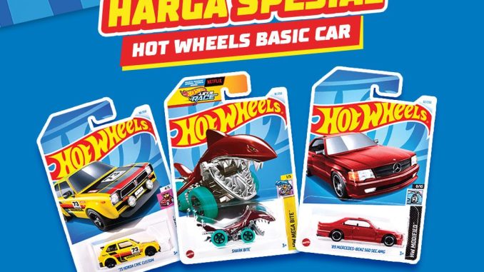 Promo Alfamart Harga Spesial Hot Wheels Basic Car hanya Rp26.900