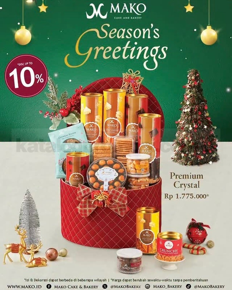 Promo MAKO Cake & Bakery Hampers Diskon Hingga 10% Promo MAKO Cake & Bakery Hampers Diskon Hingga 10% 1