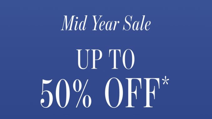 Promo FOSSIL Mid Year Sale Up To 50% Off*