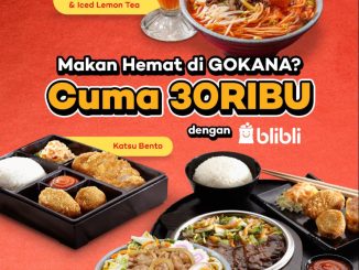 Promo Gokana Blibli Tiket Points - Makan Hemat cuma Rp30Ribu