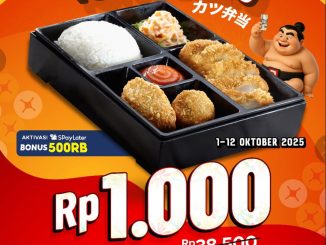 Promo Gokana Katsu Bento cuma Rp1.000 pakai ShopeePay 5