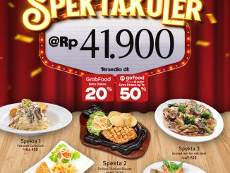 Promo Happy Day Spektakuler Menu Favorit mulai Rp 41.900