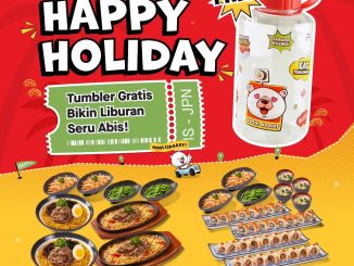 Promo Ichiban Sushi Beli Paket Happy Holiday Gratis Tumbler Eksklusif