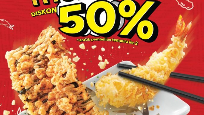 Promo Marugame Udon Tempura Thursday Diskon 50% untuk Pembelian Kedua