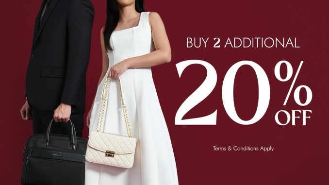 Promo BUCCHERI Buy 2 Get 20% OFF* 1