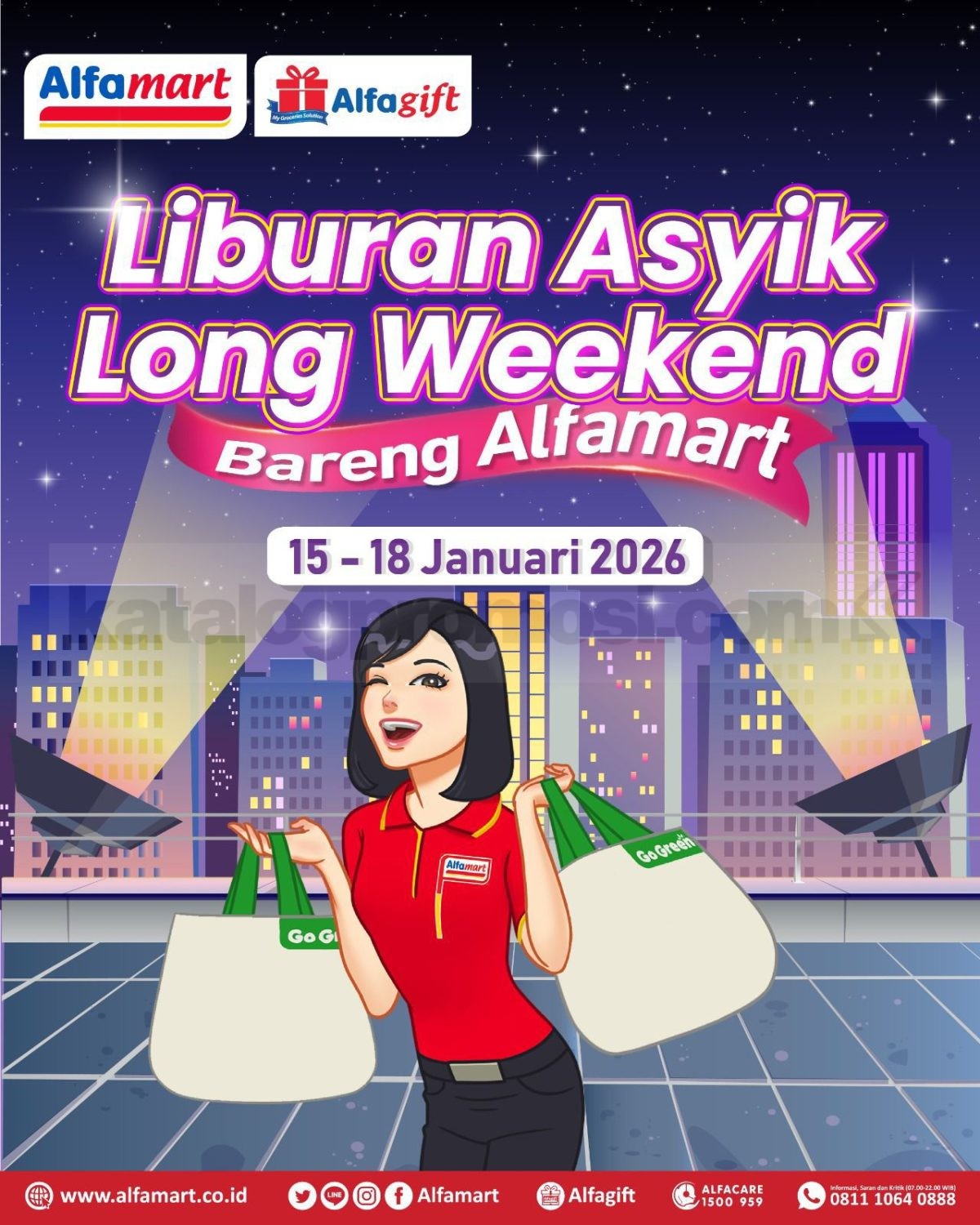 Promo Alfamart Long Weekend 15-18 Januari 2026 Promo Alfamart Long Weekend 15-18 Januari 2026 1