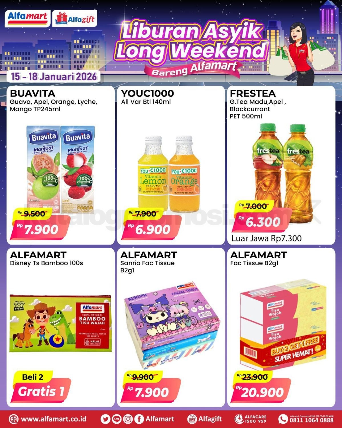 Promo Alfamart Long Weekend 15-18 Januari 2026 Promo Alfamart Long Weekend 15-18 Januari 2026 5