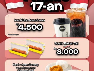 Promo Beanspot Merdeka menu mulai Rp4.500 berlaku 16-18 Agustus 2025