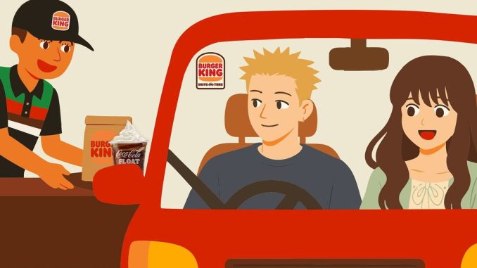 Promo Burger King Drive Thru Gratis Coke Float berlaku pembelian minimal Rp 75.000