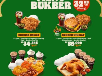 Promo Burger King NEW! Menu Bukber mulai Rp. 34.545 paket personal dan sharing Ramadan