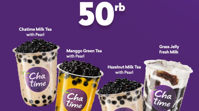Promo CHATIME Joyful Sharing Paket Mulai Rp. 50.000 1