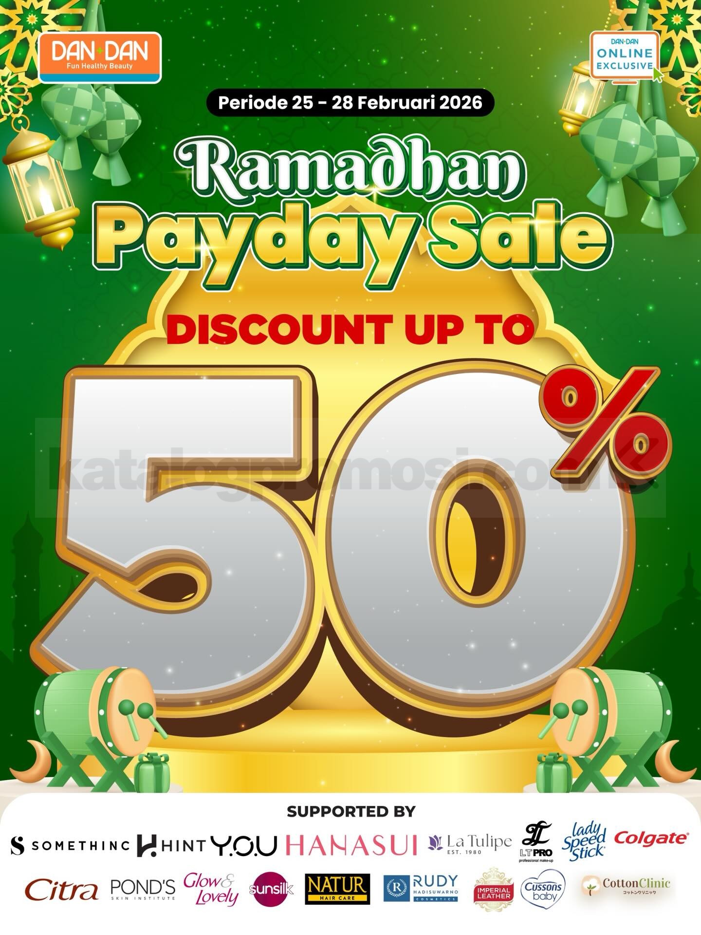 Promo DAN+DAN Ramadhan Payday Sale Diskon 50% Promo DAN+DAN Ramadhan Payday Sale Diskon 50% 1