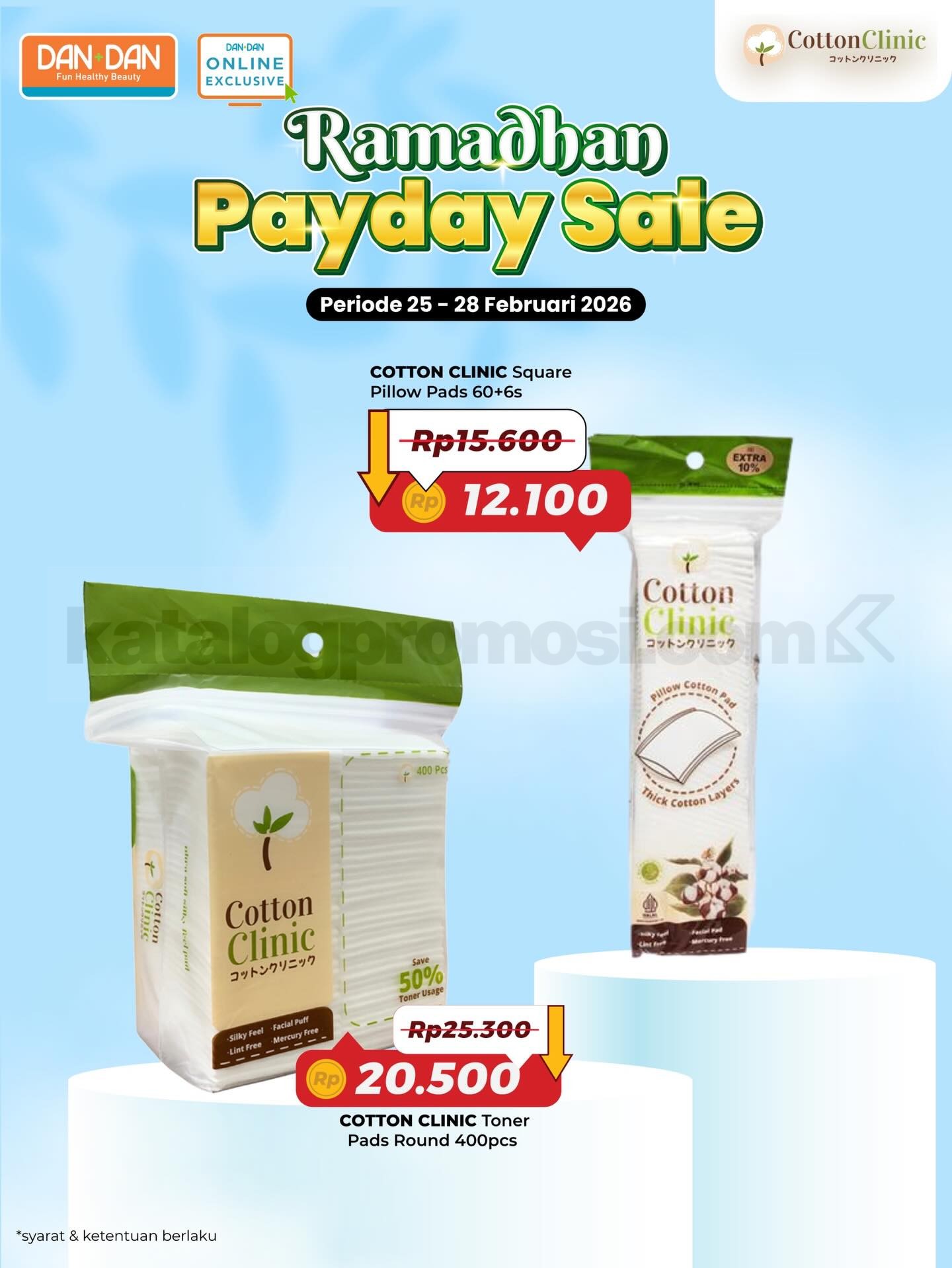 Promo DAN+DAN Ramadhan Payday Sale Diskon 50% Promo DAN+DAN Ramadhan Payday Sale Diskon 50% 5