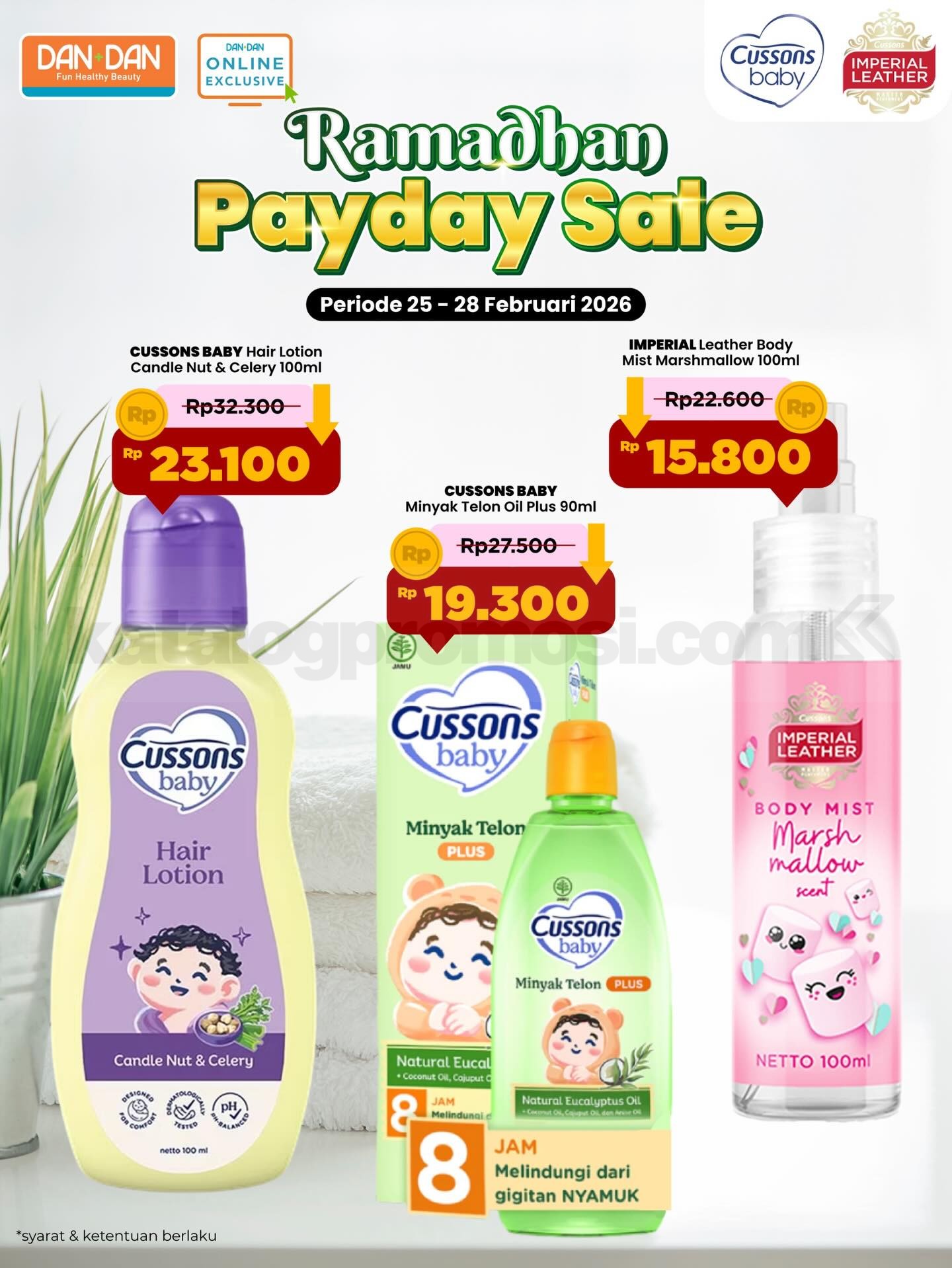 Promo DAN+DAN Ramadhan Payday Sale Diskon 50% Promo DAN+DAN Ramadhan Payday Sale Diskon 50% 6