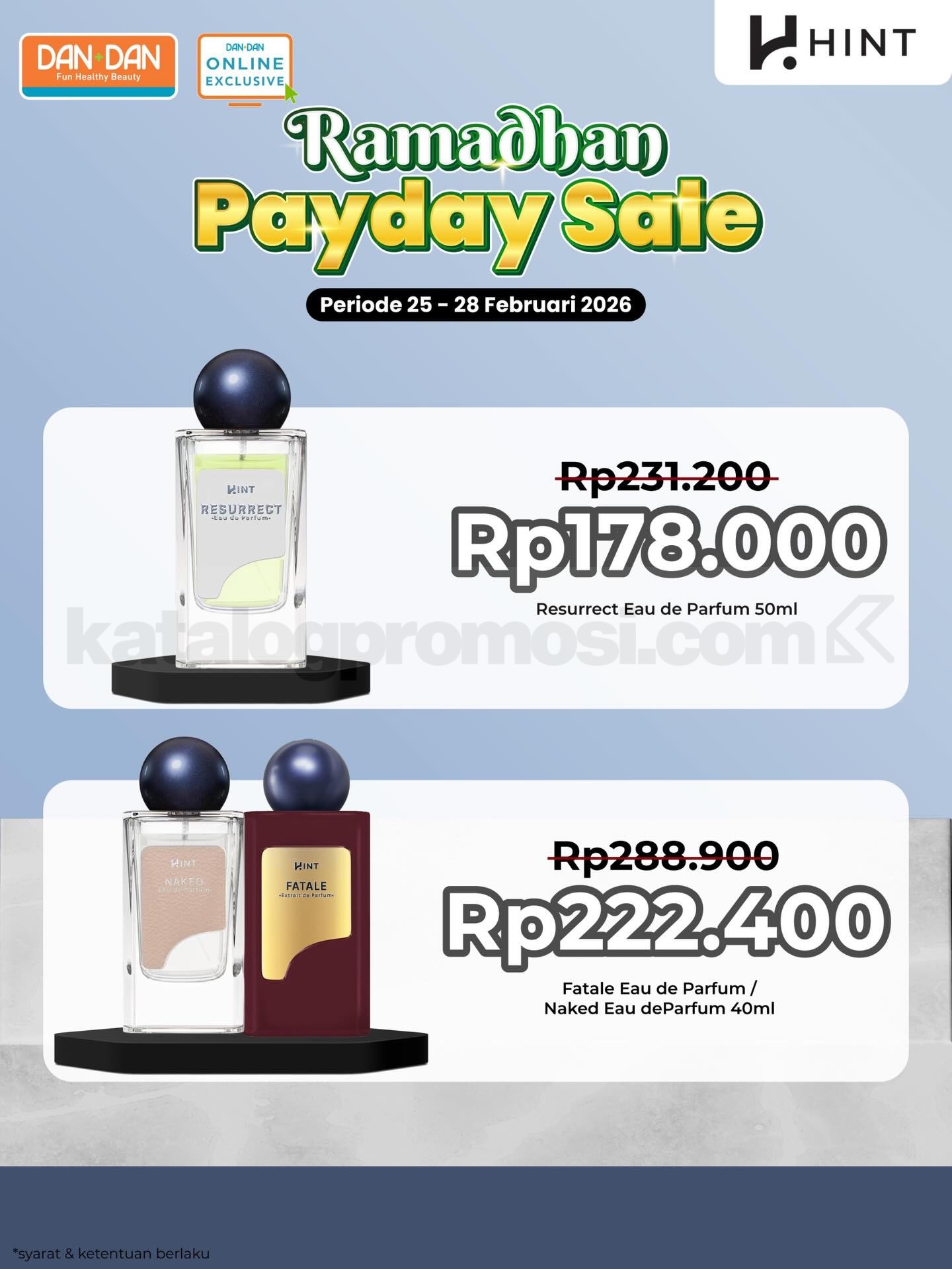 Promo DAN+DAN Ramadhan Payday Sale Diskon 50% Promo DAN+DAN Ramadhan Payday Sale Diskon 50% 8