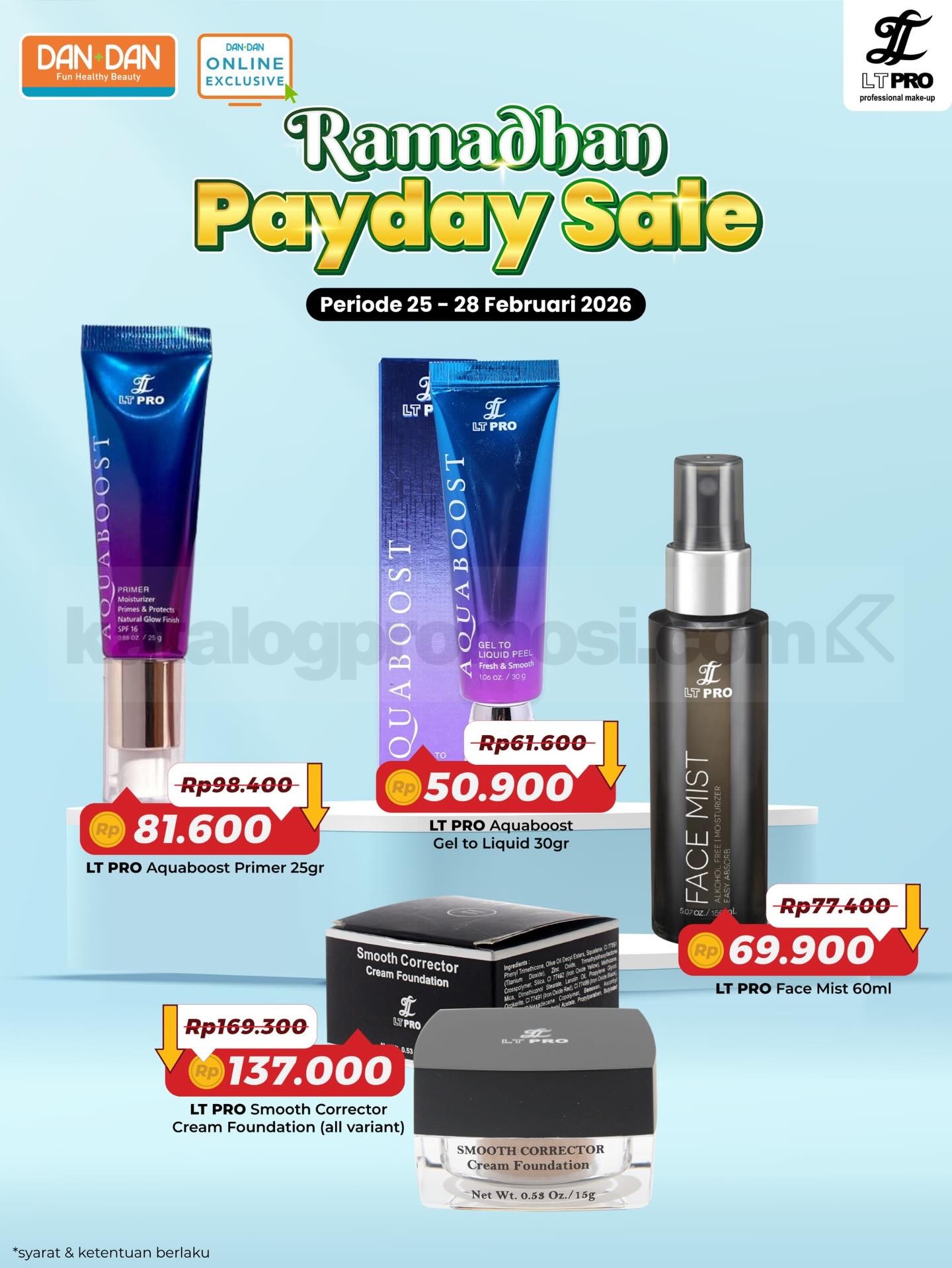 Promo DAN+DAN Ramadhan Payday Sale Diskon 50% Promo DAN+DAN Ramadhan Payday Sale Diskon 50% 10