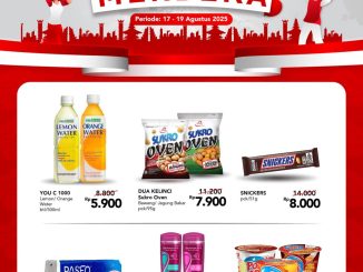 Promo FamilyMart Merdeka minuman dan cemilan mulai Rp4.500 berlaku 17-19 Agustus 2025