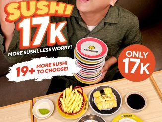 Promo Genki Sushi Sushi 17K Menu Favorit Serba Rp. 17.000 2