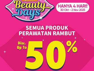 Promo Guardian Beauty Days Diskon Hingga 50% 6