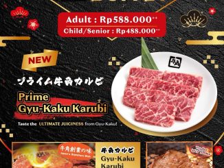 Promo Gyu-Kaku NEW Kiwami Buffet Unlimited Prime Karubi 3