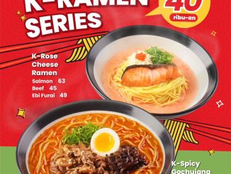 Promo ICHIBAN SUSHI New K-Ramen Series mulai Rp. 40.000
