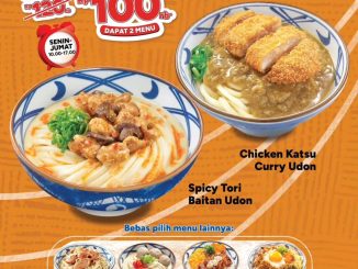 Promo Marugame Udon Paket Soulmate 2 menu Rp100.000 berlaku 8 - 25 September 2025 di outlet tertentu