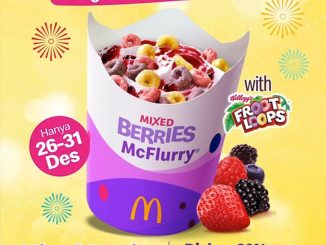 Promo McDonalds Akhir Tahun McFlurry cuma Rp. 12.727 diskon 20%