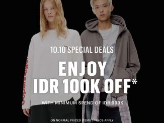 Promo Pull&Bear 10.10 Special Deals Diskon Rp.100.000 dengan minimum belanja Rp.999.000 di seluruh toko