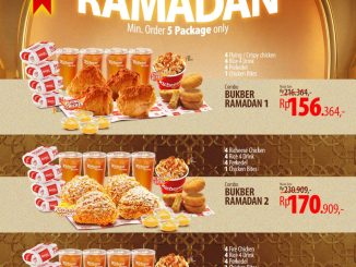 Promo Richeese Factory Combo Bukber Ramadan mulai Rp. 156.364 paket ayam lengkap untuk buka puasa