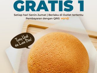 Promo Roti’O Beli 1 Gratis 1 pakai QRIS Wondr by BNI berlaku 1–12 Desember 2025 di 113 outlet