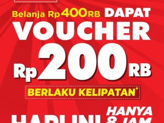 Promo STAR Jumbo Cash Back belanja Rp. 400.000 dapat voucher Rp. 200.000 di Bandung