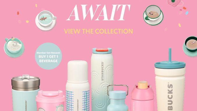Promo Starbucks Summer Merchandise dan Buy 1 Get 1 Minuman 9