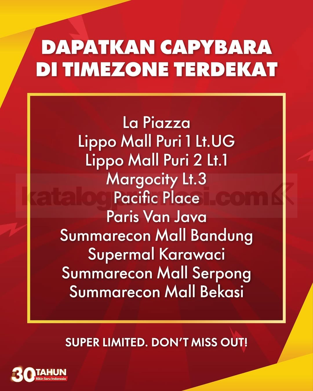 Promo TIMEZONE Capybara Double Extra Tizo hingga 450 TIZO Promo TIMEZONE Capybara Double Extra Tizo hingga 450 TIZO 2