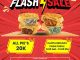 Promo Wicked Pie’s 10.10 Flash Sale semua varian Rp. 20.000 berlaku 10 Oktober 2025 pukul 11.00–13.00 di seluruh offline store.