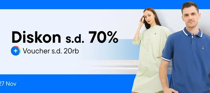 Promo Hush Puppies di Blibli Payday Diskon hingga 70% + Voucher 20K 1